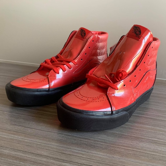 Vans x David Bowie Sk8-Hi PLATFORM 2 Ziggy Stardus - Picture 2 of 8